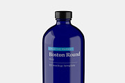 Boston Round Glass Bottle 16oz, an Object 3D Model by ashleycam3ron (Thumbnail 4 of 5)