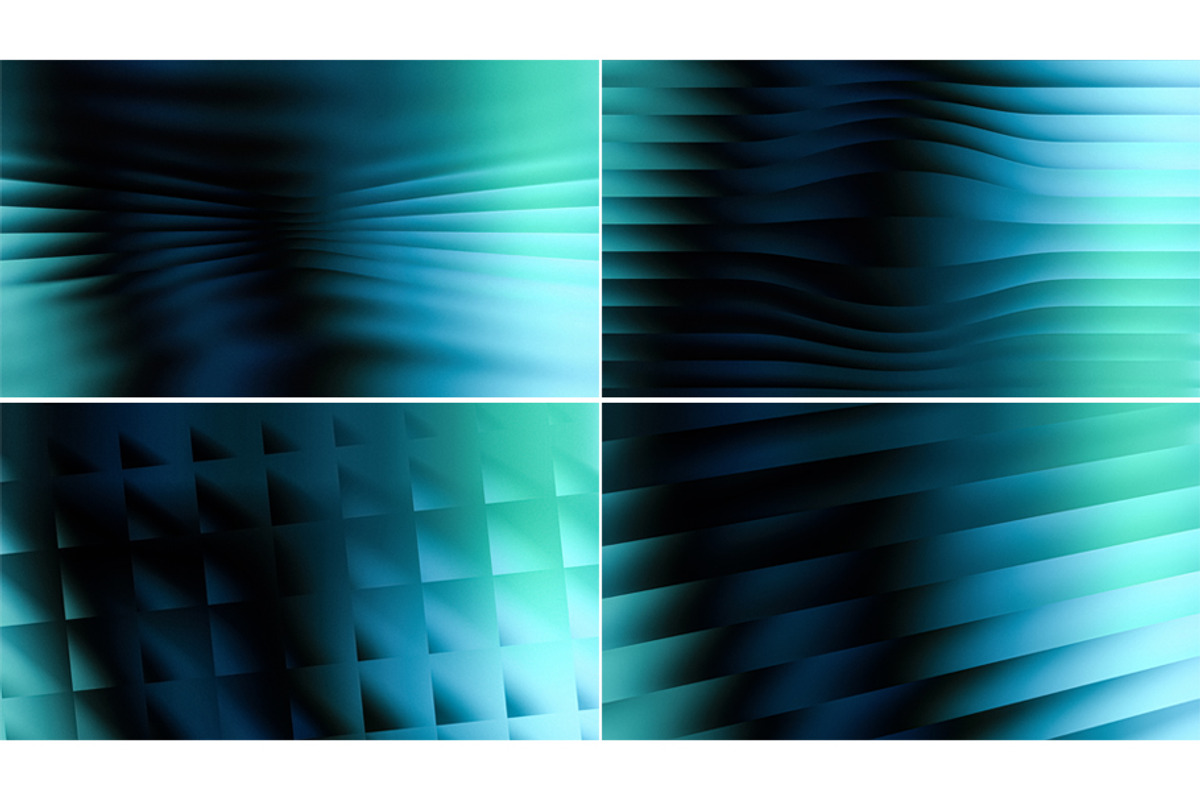 Turquoise Background Set, a Background Graphic by BazziBa♥ (Photo 2 of 4)