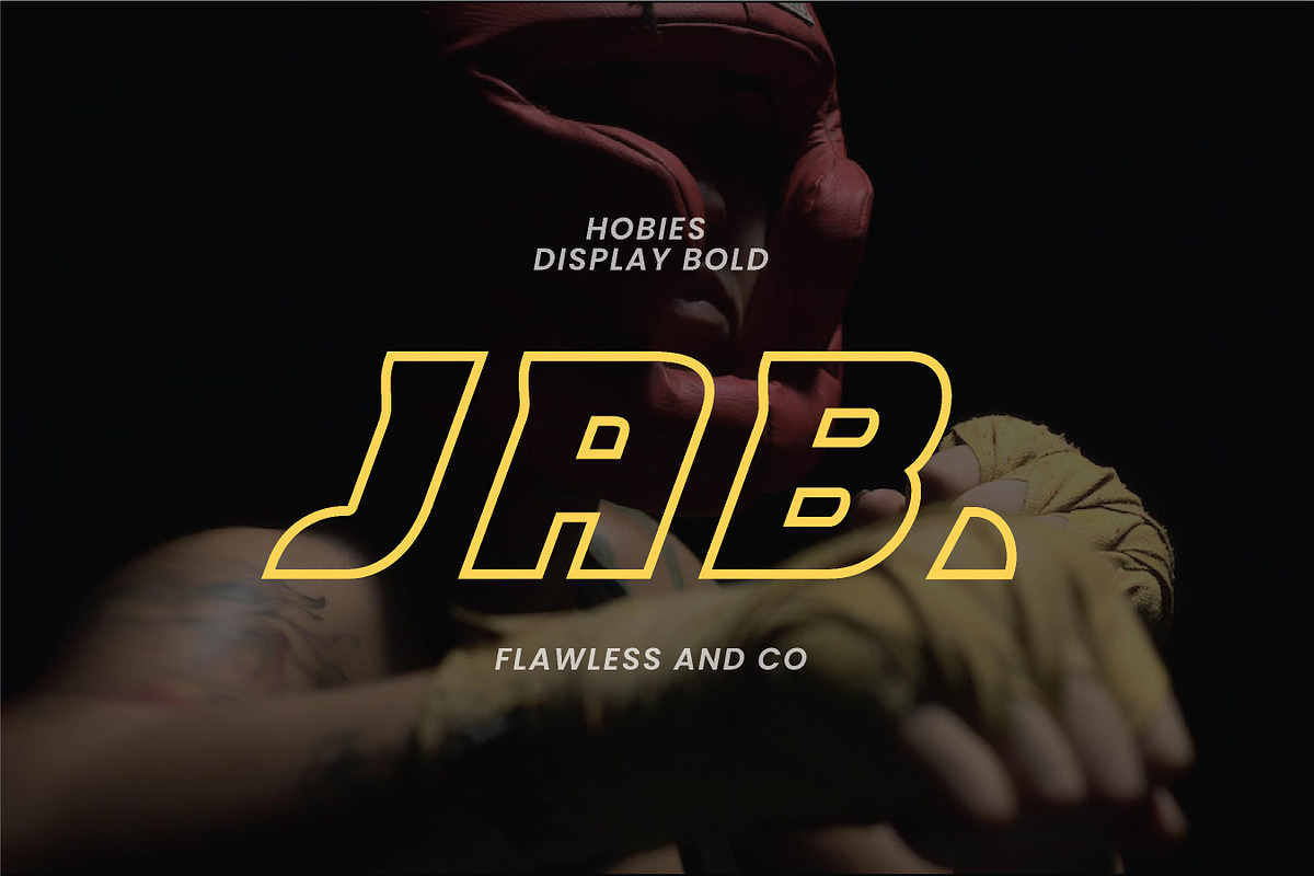 Hobies - Display Bold Font, a Handwritten Font by Flawless And Co (Photo 6 of 11)