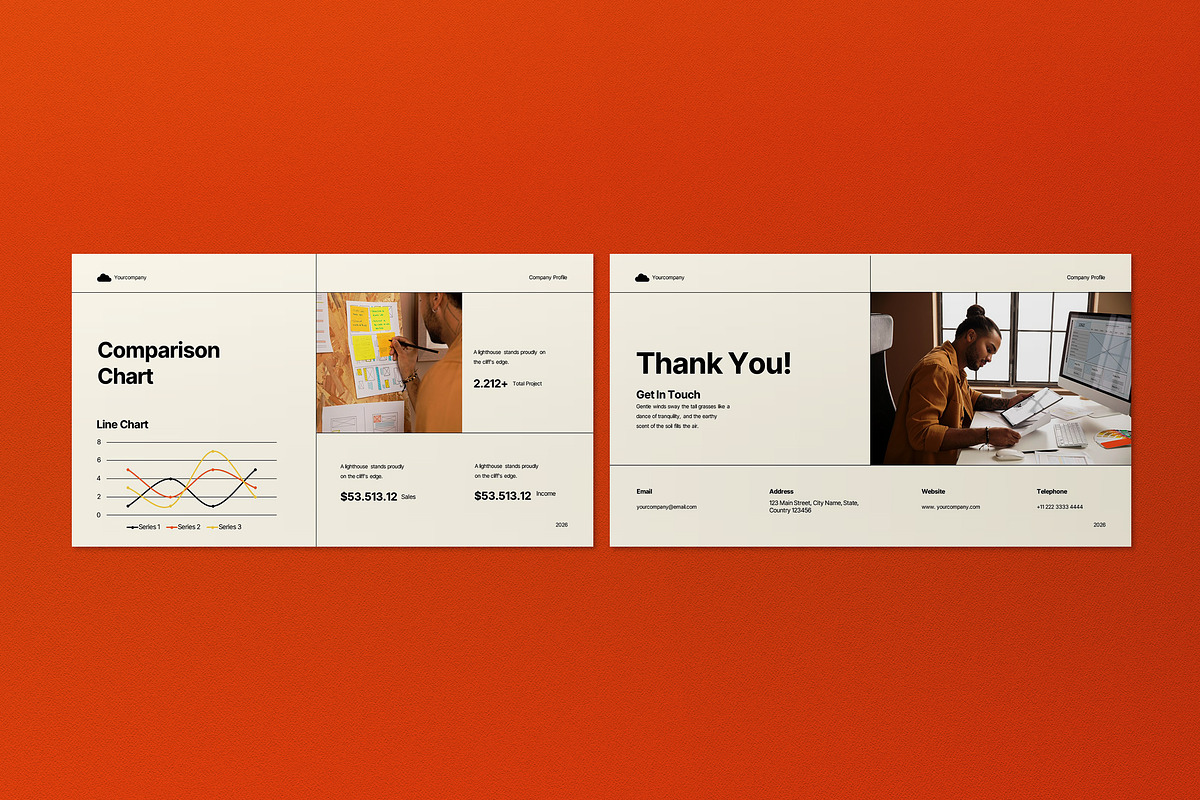 Cream Project Manager Google Slide, a Presentation Template by graphicook (Photo 4 of 4)