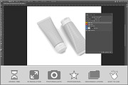 Cosmetic Squeeze Tube PSD, an Advertising Mockup by Bruno's Shop (Thumbnail 2 of 3)