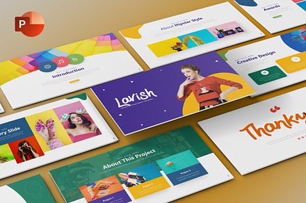 Lavish Powerpoint Template, a Presentation Template by PaperMoon