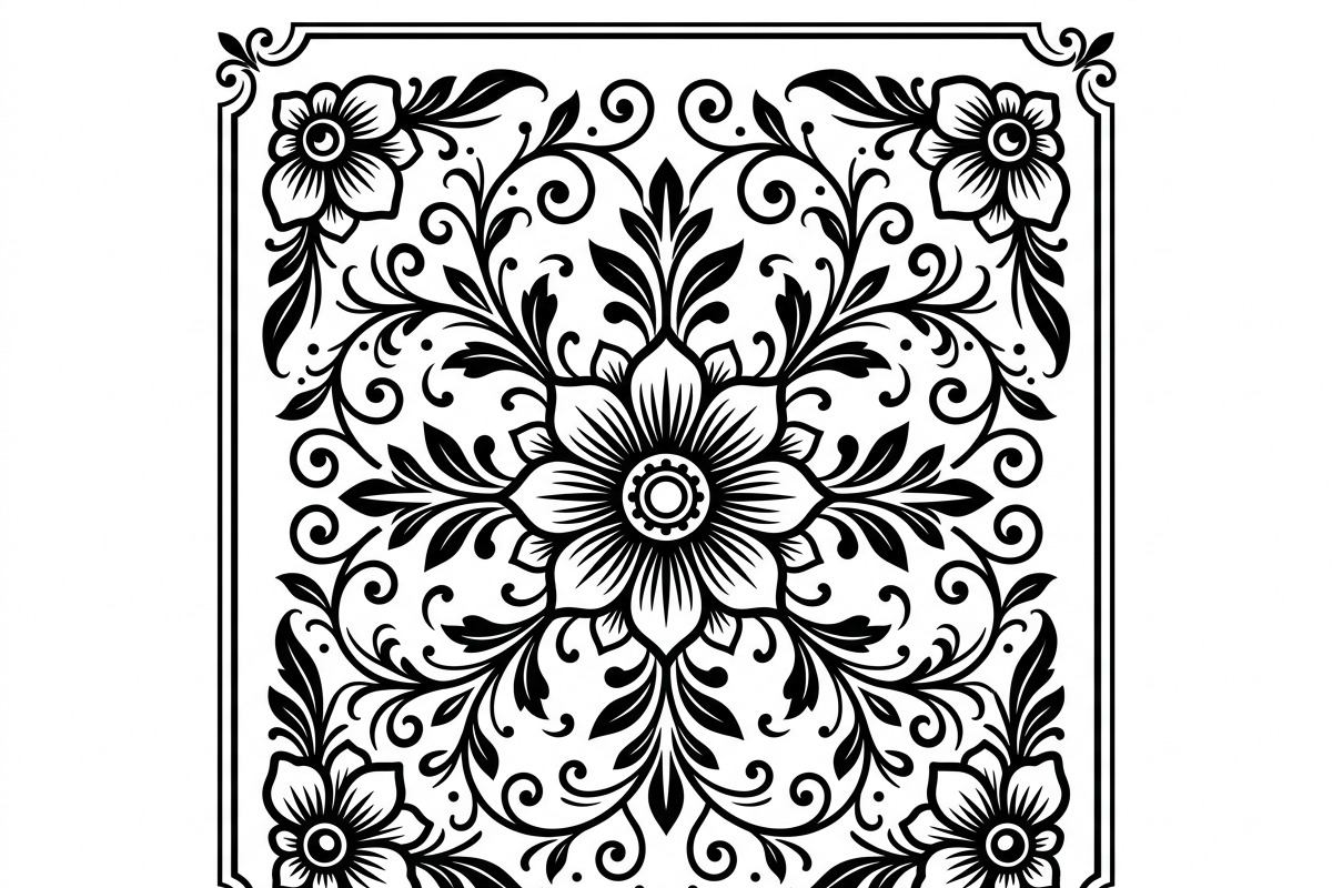 50 Elegant Floral Ornament Bundle, a Decorative Illustration by Amazin_art (Photo 22 of 29)