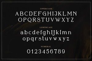 Bancak - Display Serif Typeface