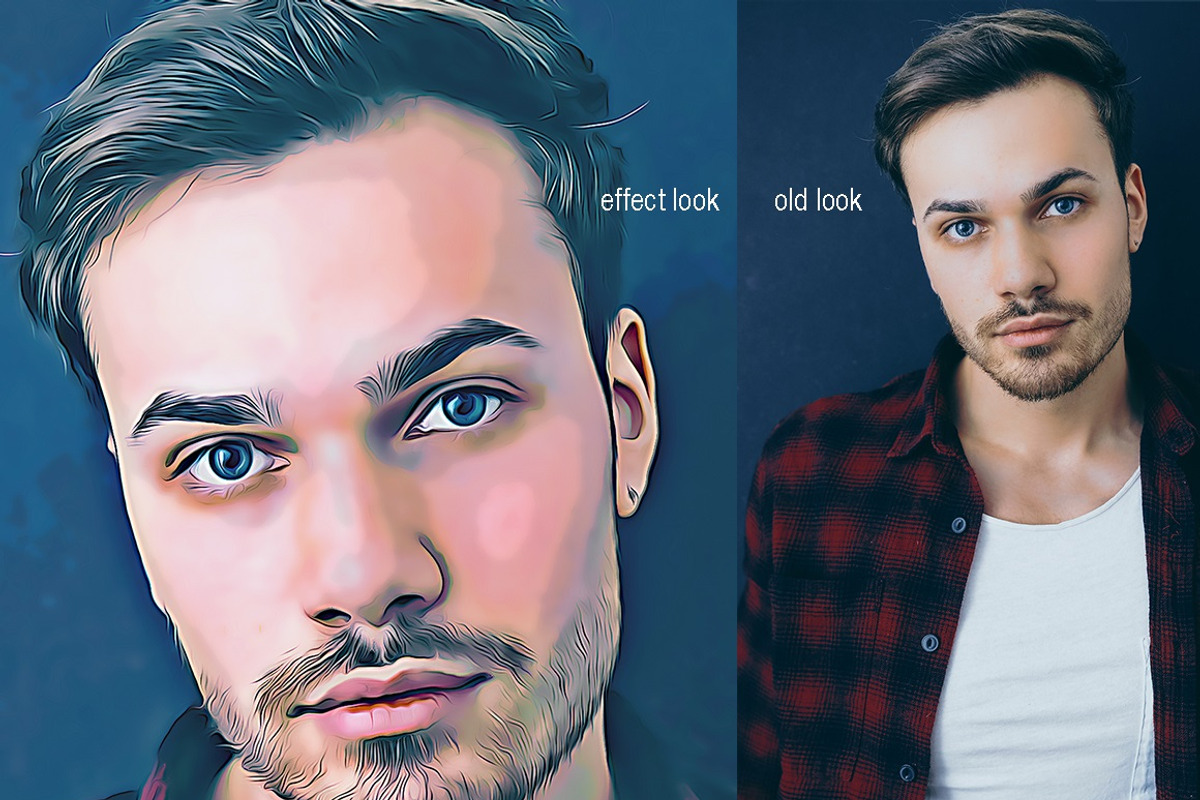 Comic Portrait Effect, a Brushes & More by MRI STUDIO (Photo 10 of 15)