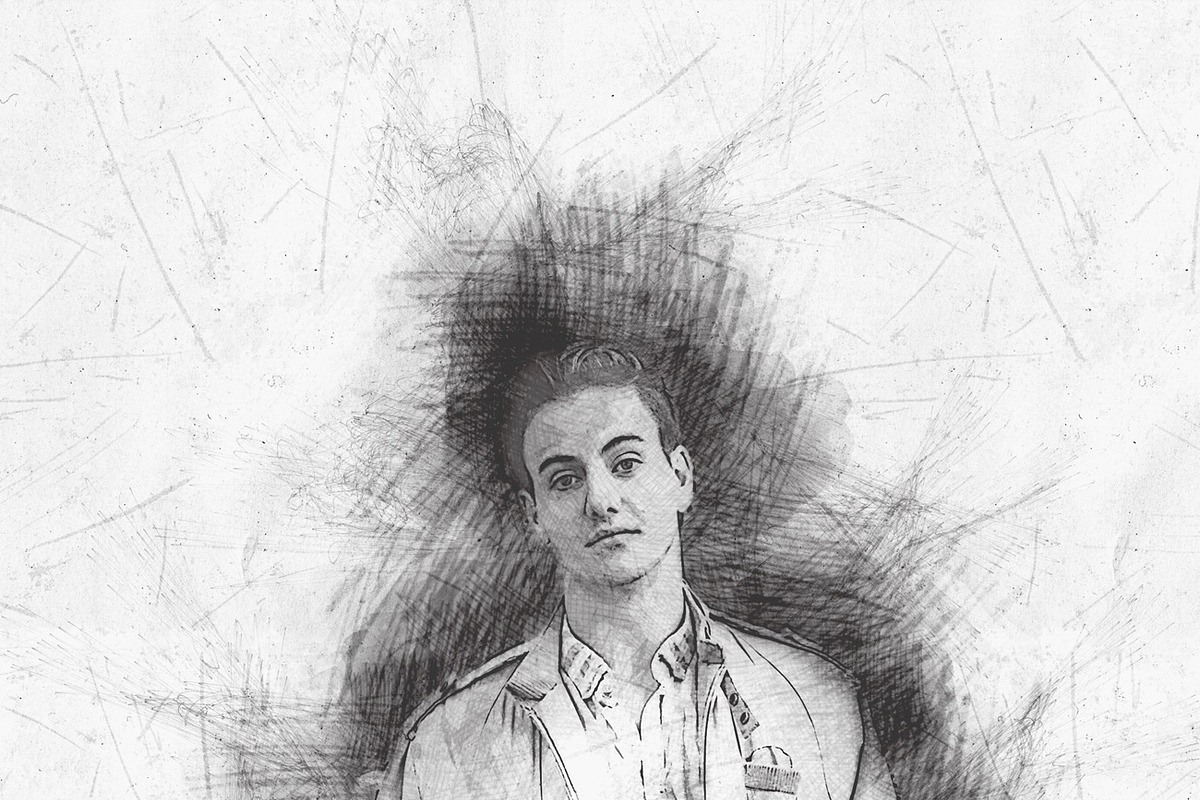 PRO SKETCH Photoshop Actions, an Action Add-On by MRI STUDIO (Photo 13 of 19)