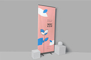 Roll-Up Banner Mockup, an Advertising Mockup by megostudi0 (Thumbnail 3 of 6)