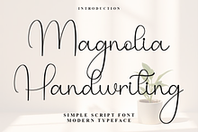 Magnolia Handwriting