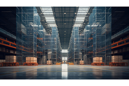 storage large warehouse background, a Background Photo by pikepicture