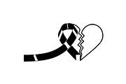 Cancer Awareness Silhouette Set, a Healthcare Illustration by Designer_Momina (Thumbnail 21 of 24)