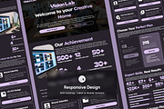 Vision Lab - Portfolio Landing Page, a Landing Page Template by productype1 (Thumbnail 3 of 5)