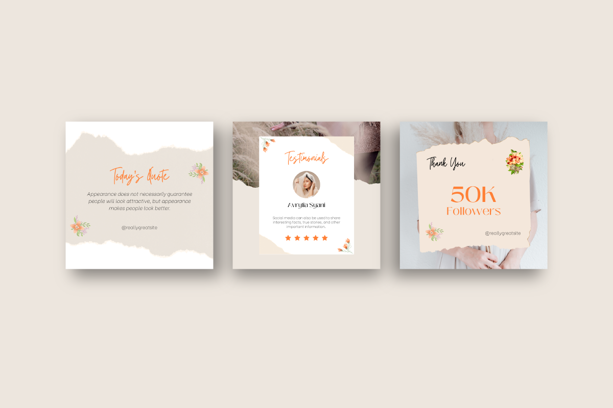 Vlowe Fashion - Canva Instagram, a Social Media Template by Inkofert (Photo 6 of 11)
