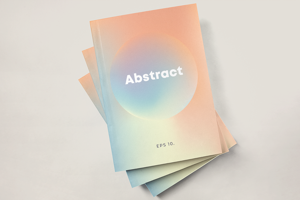 HOLO-3 Abstract Pastel Backgrounds, a Texture Graphic by Ninos Mandala (Photo 3 of 6)