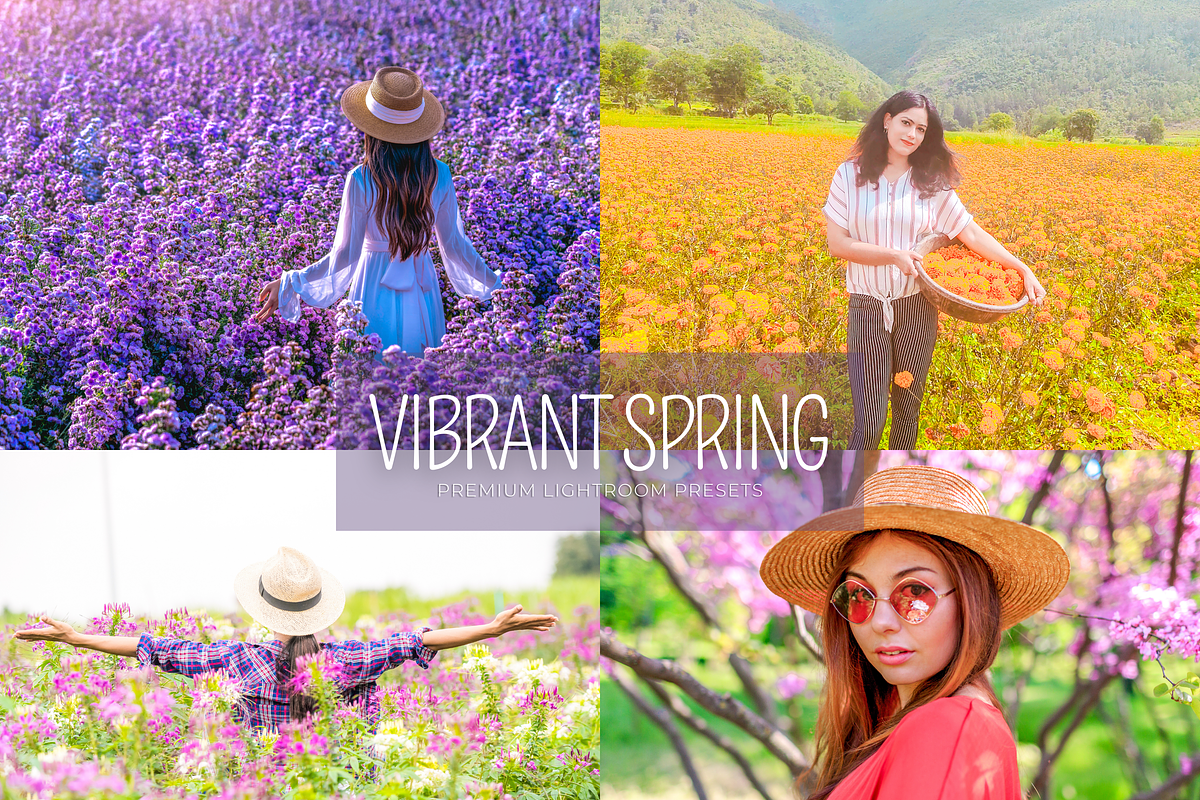 12 Vibrant Spring Lightroom Presets, a Preset Add-On by RamsaGraphi (Photo 1 of 10)
