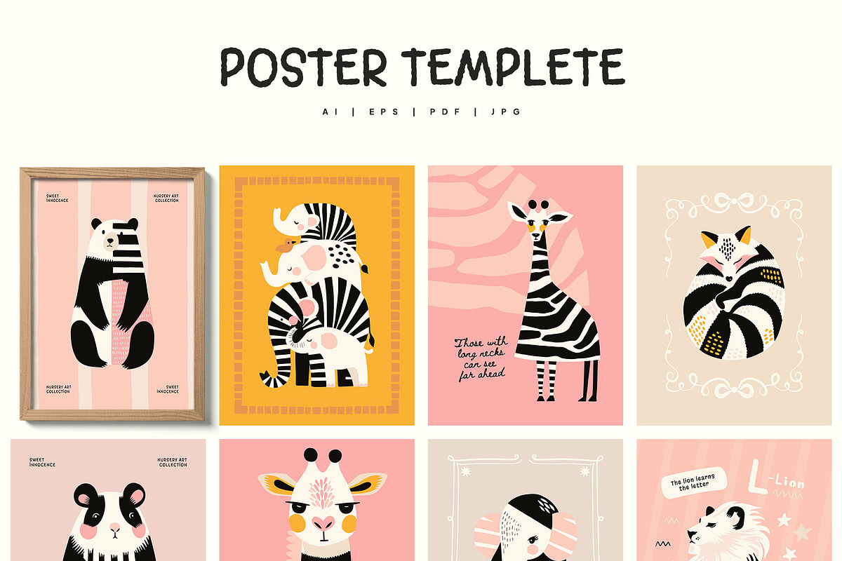 Nursery Art | Poster Builder, an Object Graphic by KetteCreate (Photo 6 of 13)