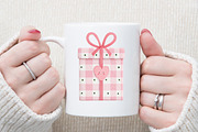Cute Plaid Preppy Valentine Clipart, an Illustration by Sublimation Artist (Thumbnail 5 of 6)