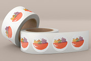 Glass Fruit Illustration PNG Art, a Food Illustration by wings of design (Thumbnail 2 of 2)