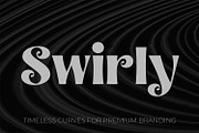 Swirly Elegant Vintage Display Font, a Sans Serif Font by OWPictures (Thumbnail 1 of 10)
