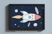 Framed floated canvas mockup, a Household Mockup by Artjafara (Thumbnail 4 of 5)