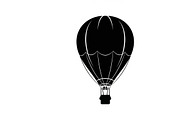 hot air balloon silhouettes, an Illustration by Amazin_art (Thumbnail 26 of 31)