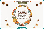 Cozy Fall Sublimation Quotes Bundle, a Seasonal Illustration by Actual Pixel (Thumbnail 12 of 20)