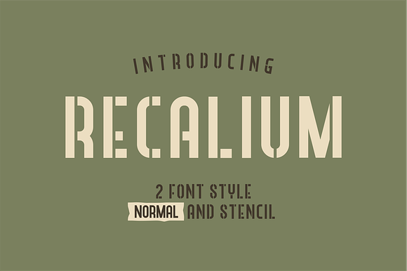 Recalium Stencil preview 7
