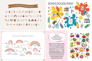 Sunshine & Lollipops Font Bundle