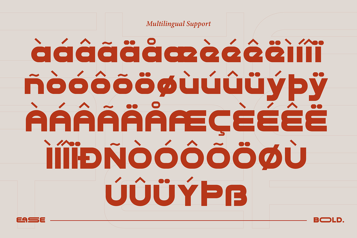 Ease Bold | Display Sans Serif, a Sans Serif Font by Denustudios (Photo 14 of 15)