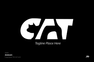 CATORA Minimal Wordmark Logo, a Branding & Logo Template by Akdesain