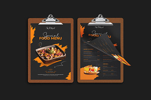 Restaurant food menu template, a Flyer Template by Tanmoy Topu