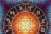 30 mystic zodiac signs circles, an Object Graphic by tkdesign (Thumbnail 28 of 31)
