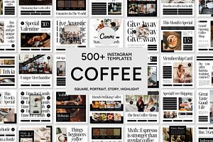 Coffee White Template