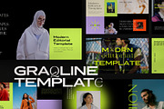 Graqline Powerpoint Template, a Presentation Template by Rocket Template (Thumbnail 15 of 15)