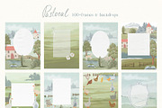 Cottagecore PNG Frames Illustrations, a Decorative Illustration by whiteheartdesign (Thumbnail 15 of 19)