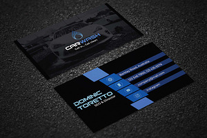 Car Wash Business Card