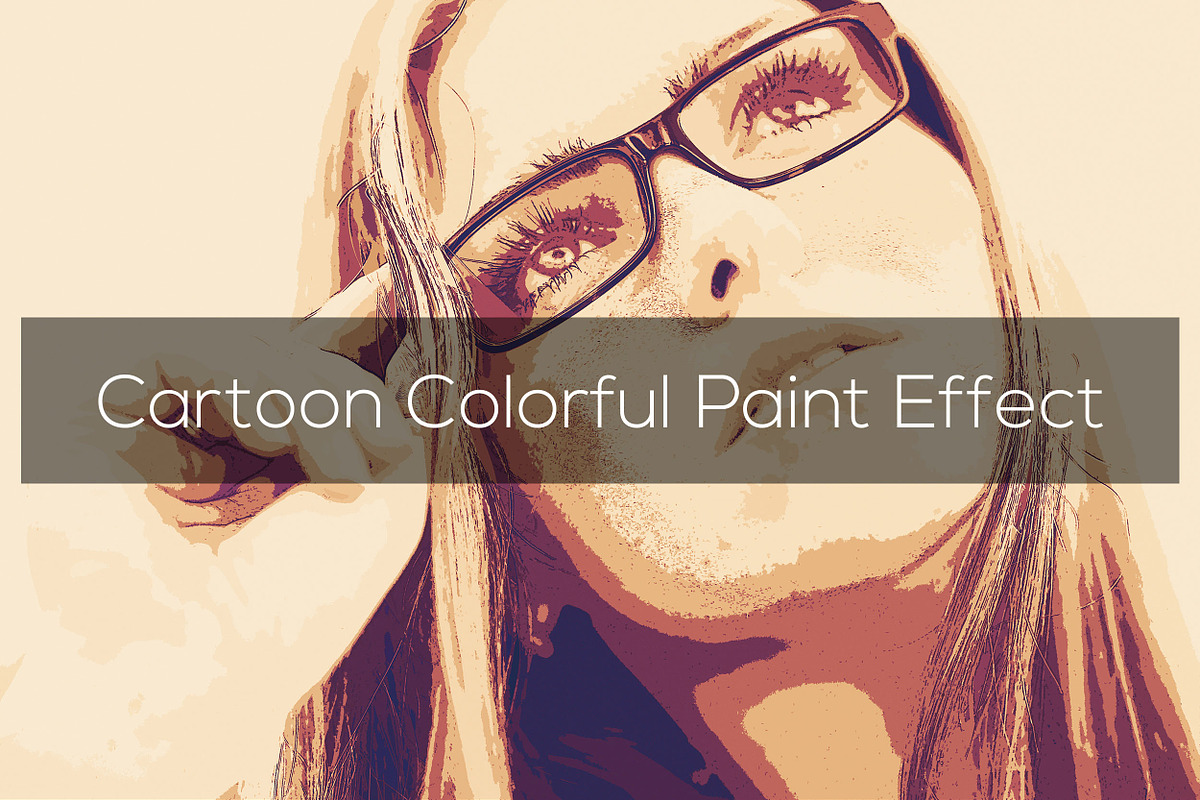 Cartoon Colorful Paint Effect, an Action Add-On by The_DrX (Photo 1 of 8)