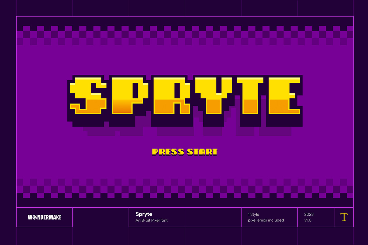 Spryte, a Sans Serif Font by Wondermake (Photo 1 of 9)