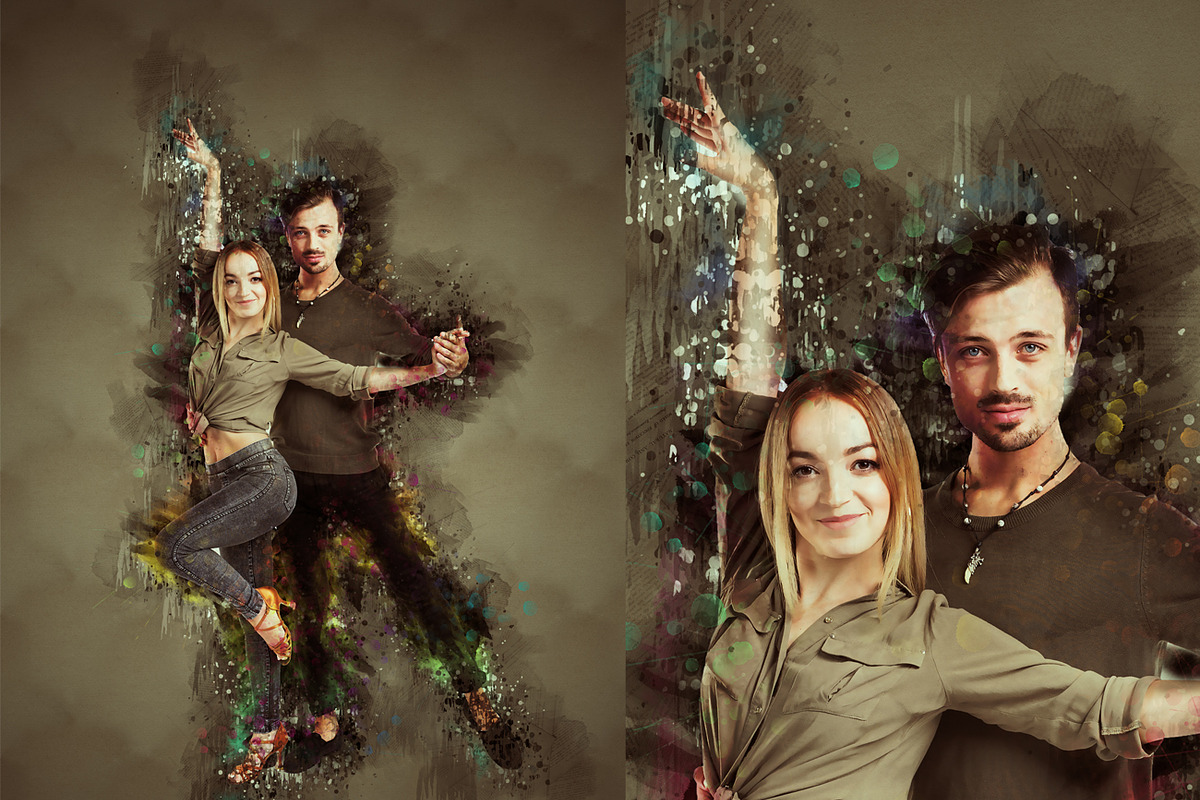 Pop Canvas Photoshop Action, an Action Add-On by MRI STUDIO (Photo 11 of 18)