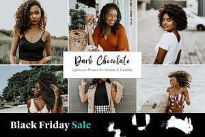 Dark Chocolate lightroom presets