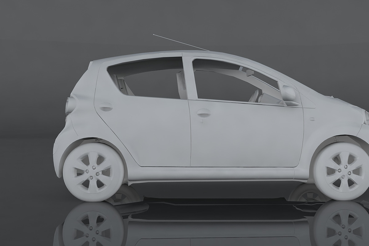 Toyota Aygo, a Cars & Vehicle 3D Model by valtriiu (Photo 10 of 12)