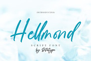 Hellmond, a Script Font by Ditatype (Thumbnail 1 of 7)