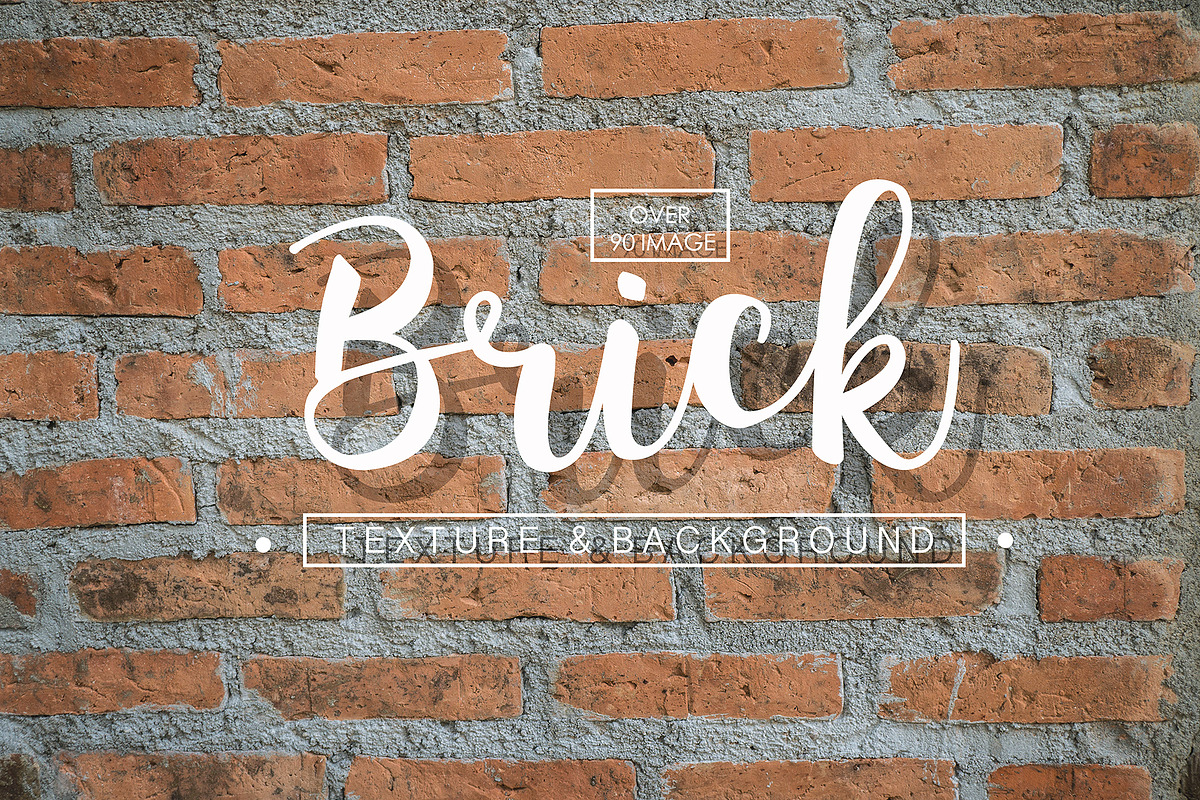 +90 Brick texture background, a Texture Graphic by photo3idea (Photo 5 of 6)
