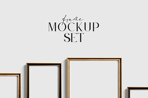 Gallery Wall Mockup Set Of 8 16