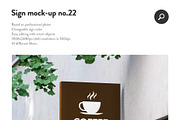 50 sign facade signboard logo mock, a Product Mockup by PrintPixel (Thumbnail 24 of 53)