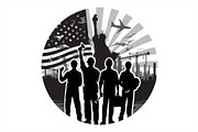 Construction Hero Vector Pack, an Illustration by Artivon (Thumbnail 7 of 20)