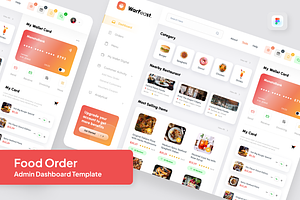 WarFeast Food Order Admin Dashboard