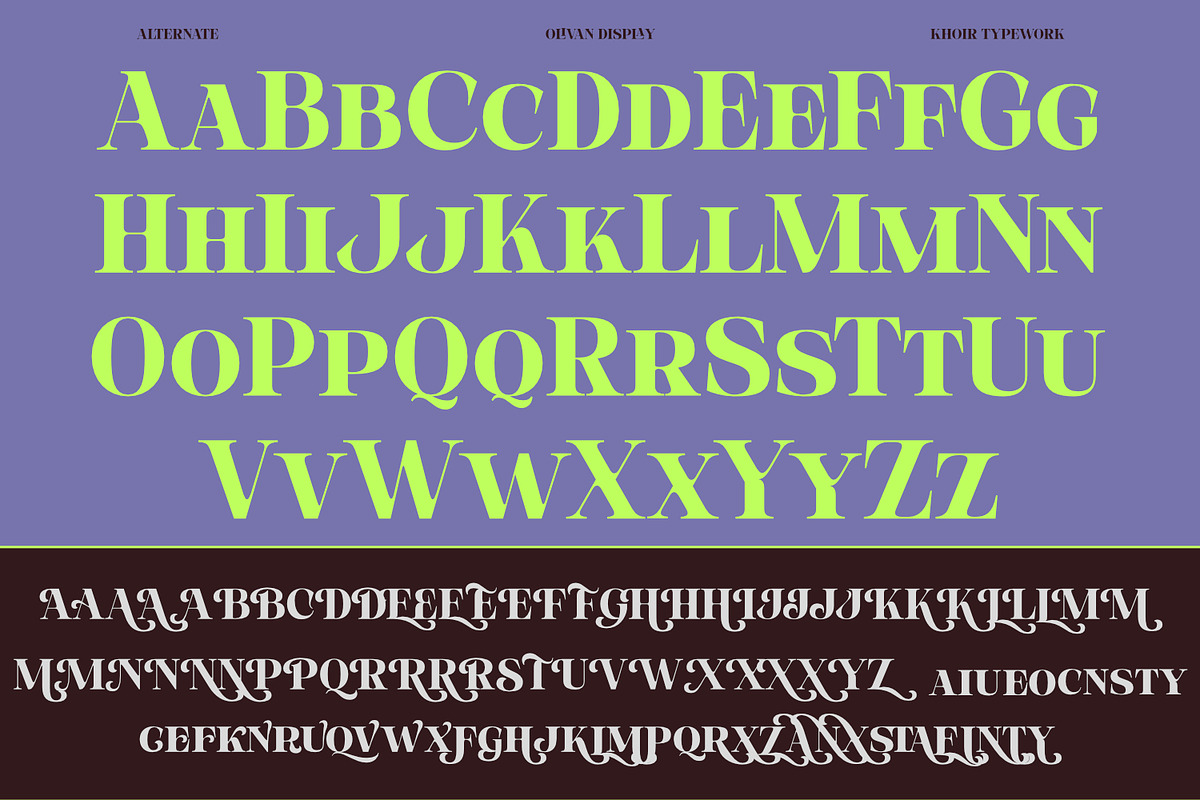 Olivas, a Serif Font by Khoir (Photo 6 of 13)