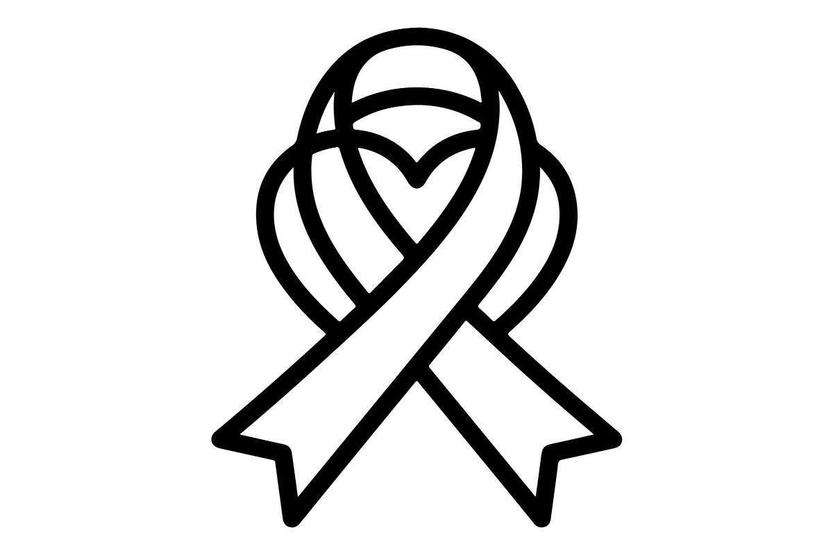 Cancer Awareness Ribbon, an Object Graphic by Gfx_Store (Photo 7 of 16)