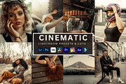 Cinematic Lightroom Presets & Luts, a Brush Add-On by presetsroom (Thumbnail 1 of 11)