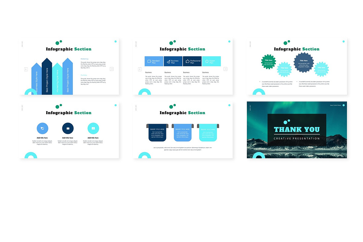 Andromeda - Presentation Template, a Presentation Template by AQR Studio
